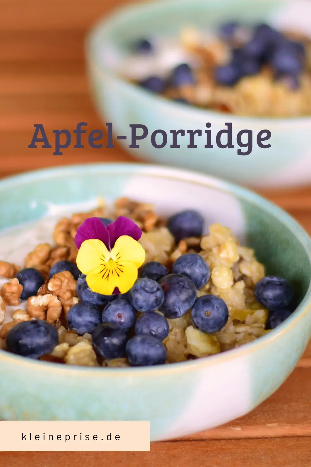 Pin es bei Pinterest: Apfel-Porridge