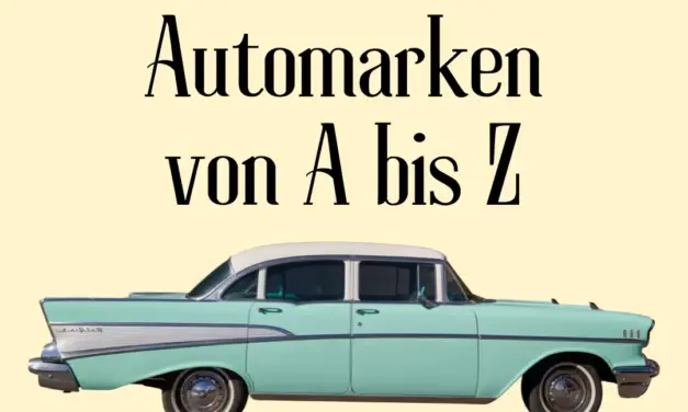 Automarken von A bis Z – Stadt Land Fluss