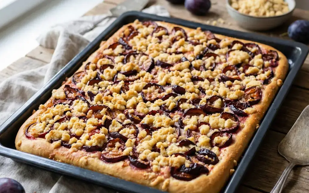 Badischer Zwetschgenkuchen