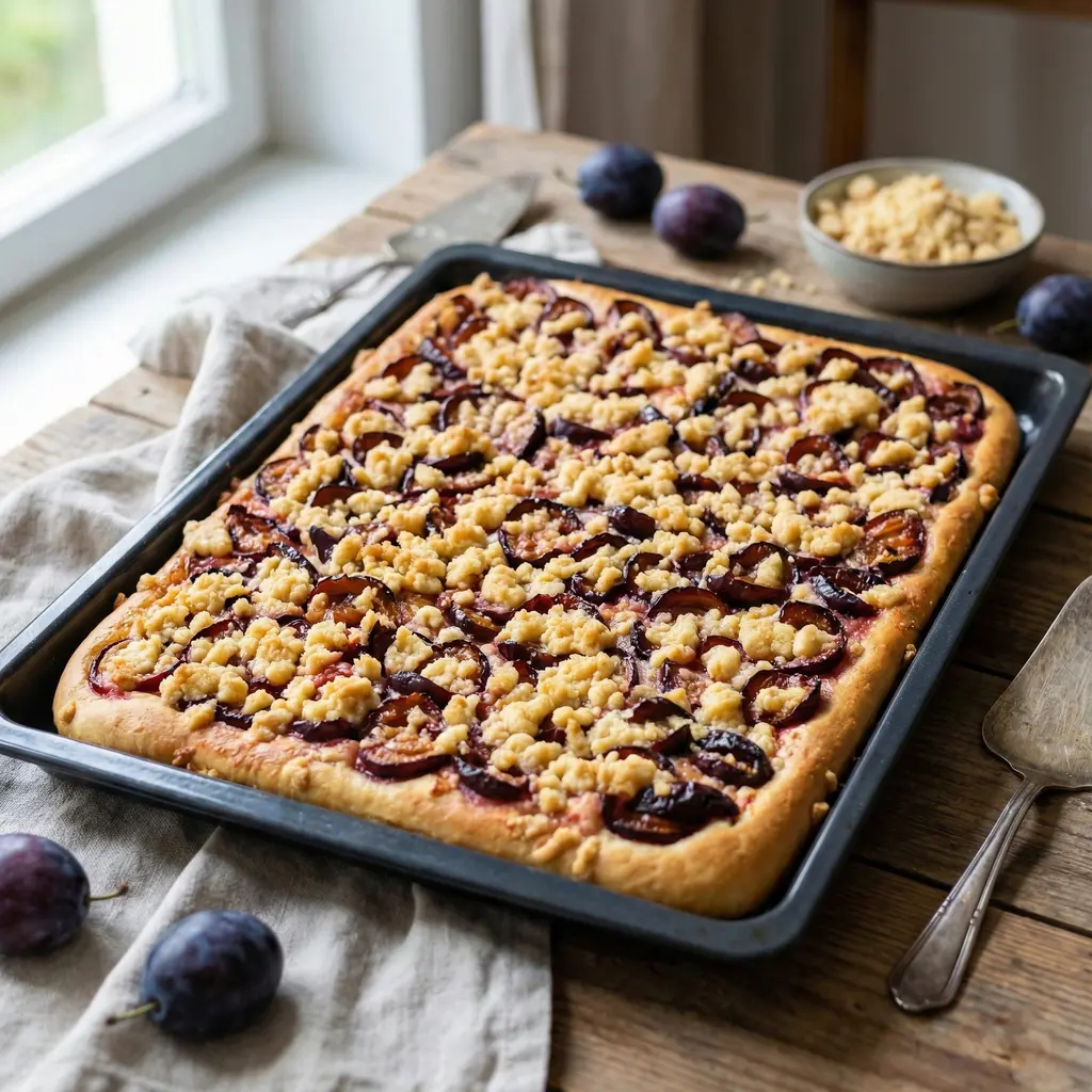 Badischer Zwetschgenkuchen