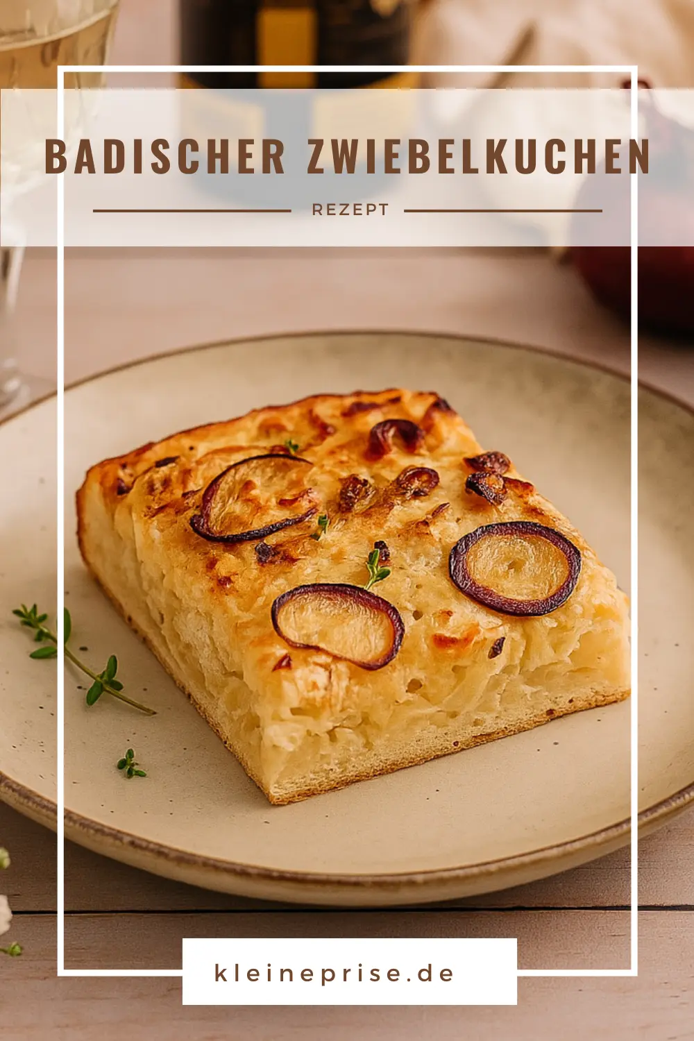 Pinterest: Badischer Zwiebelkuchen