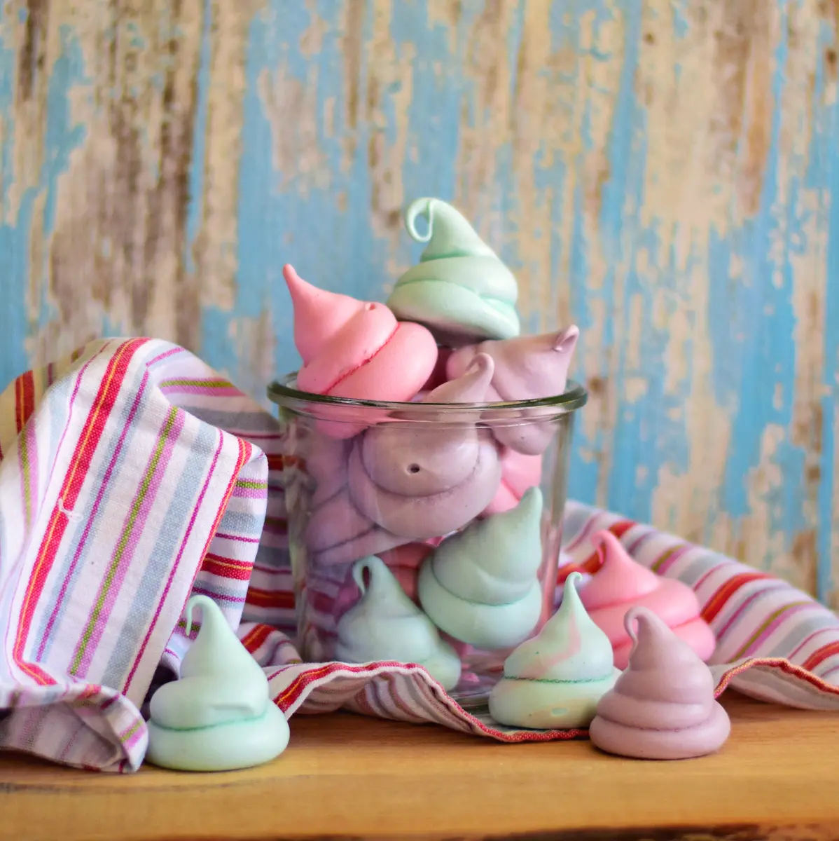 Baiser Rezept mit Puderzucker