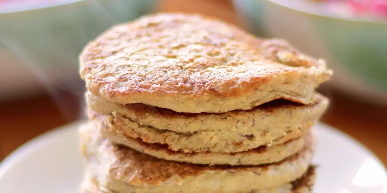 Bananen Pancakes ohne Eier – Vegan