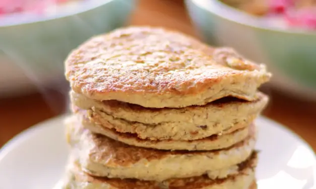 Bananen Pancakes ohne Eier – Vegan