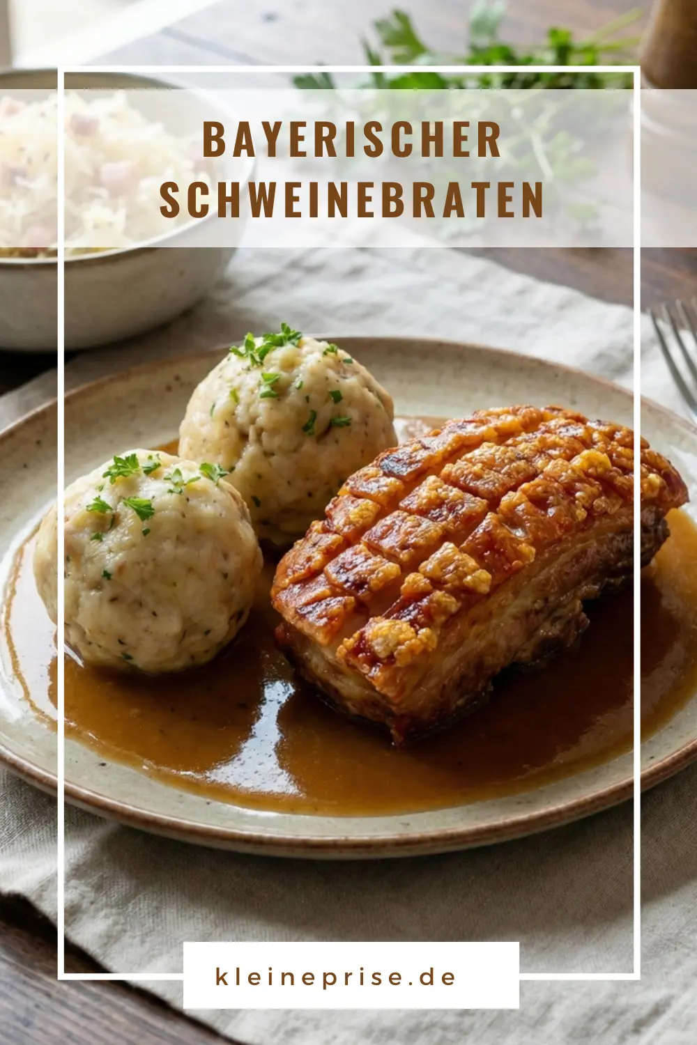 Pinterest: Bayerischer Schweinebraten