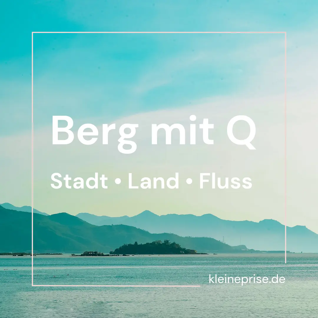 Berg mit Q