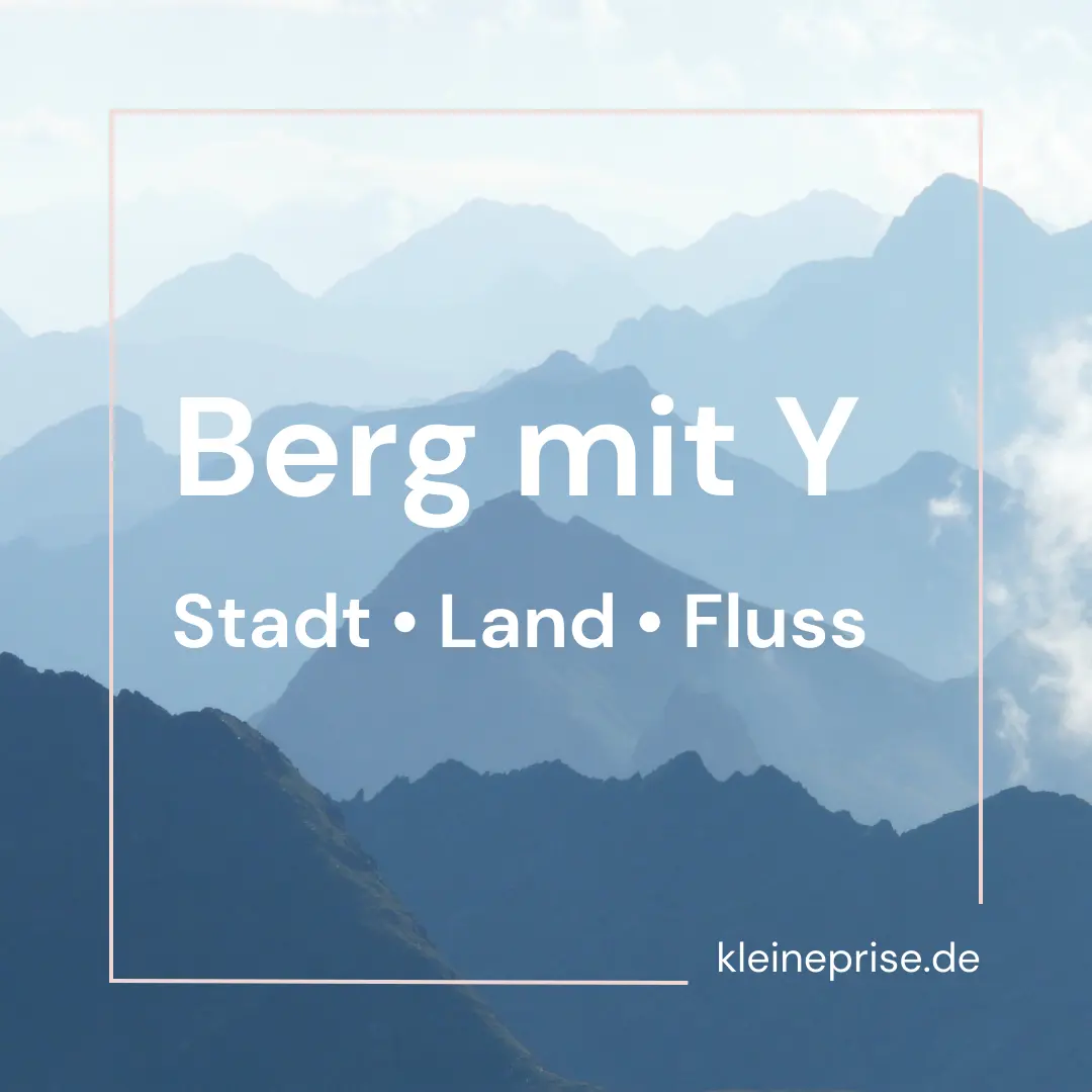 Berg mit Y