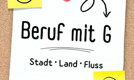 Beruf mit G – Stadt Land Fluss