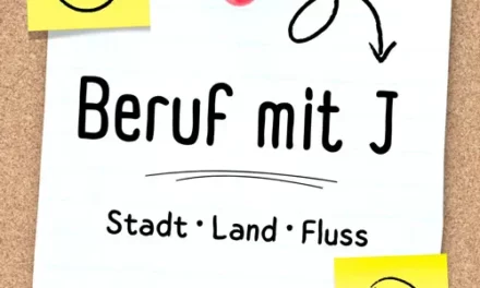 Beruf mit J – Stadt Land Fluss