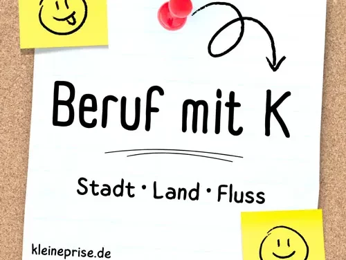 Beruf mit K – Stadt Land Fluss