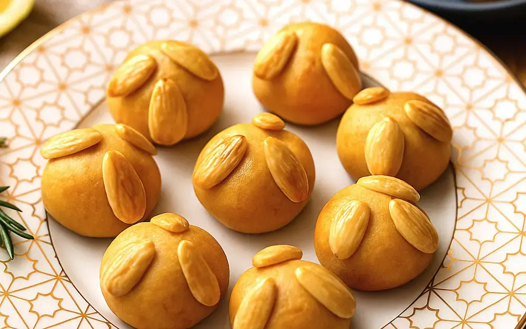 Bethmännchen Weihnachtsgebäck ohne Rosenwasser