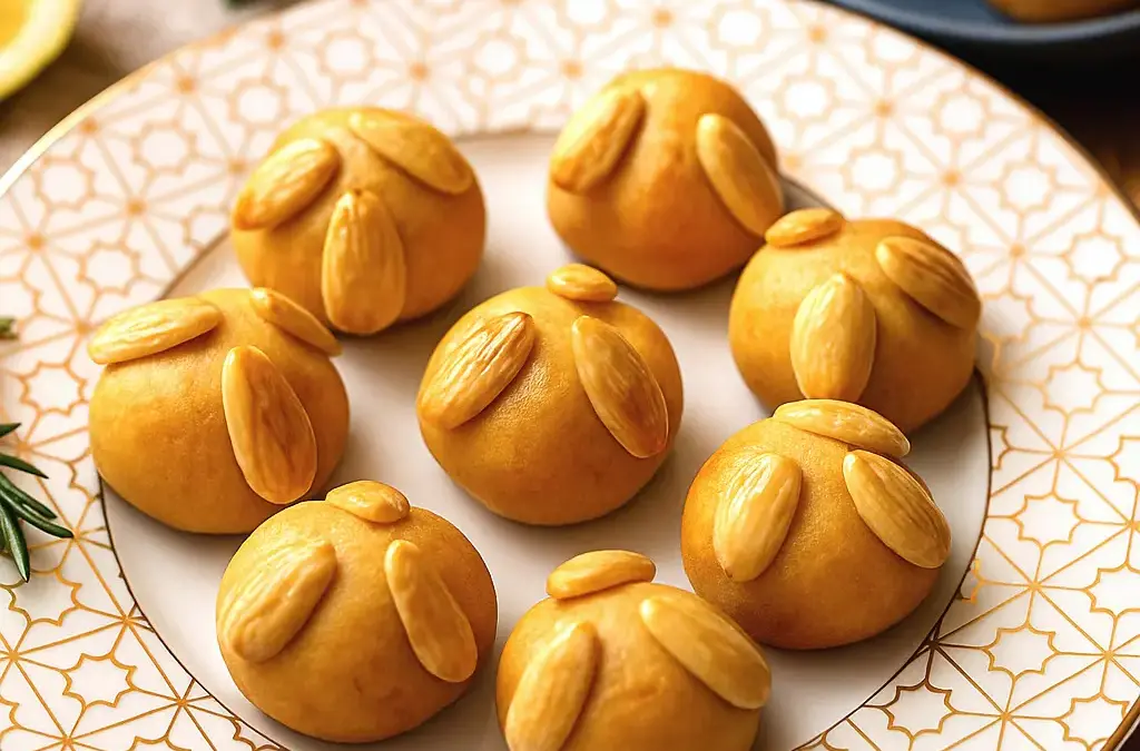 Gesunde Pommes im Backofen selber machen Bethmännchen Weihnachtsgebäck ohne Rosenwasser