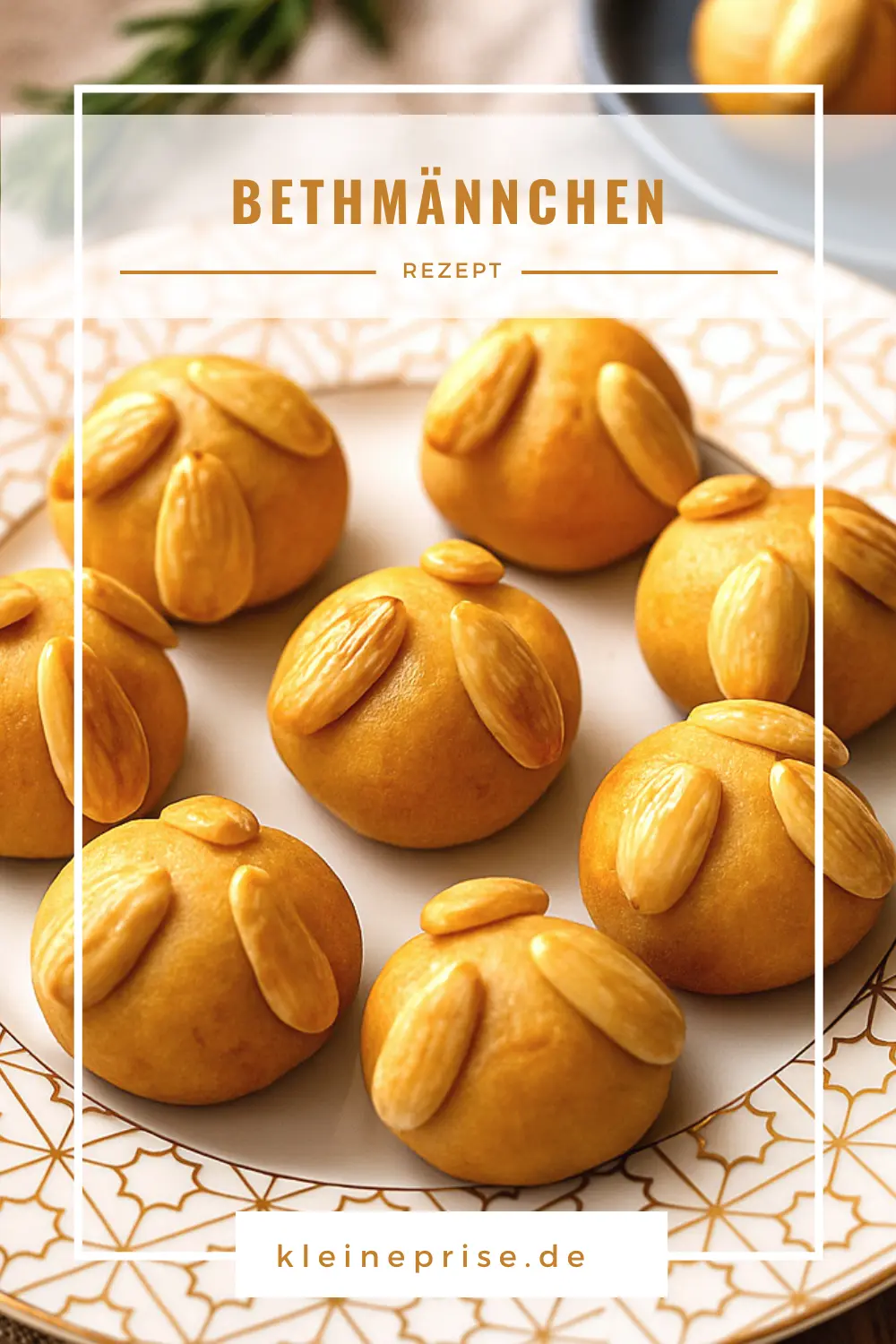 Pinterest: Bethmännchen – Rezept Pinterest: Bethmännchen