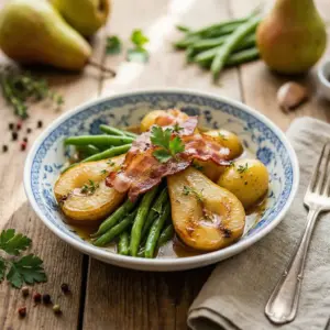 Birnen, Bohnen und Speck