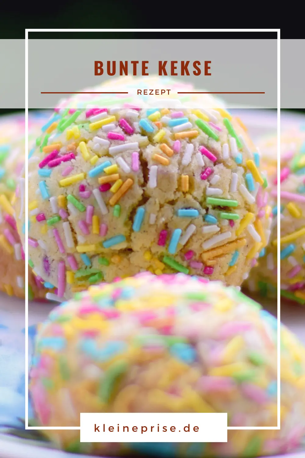 Pinterest: Bunte Kekse - (Konfetti Cookies)