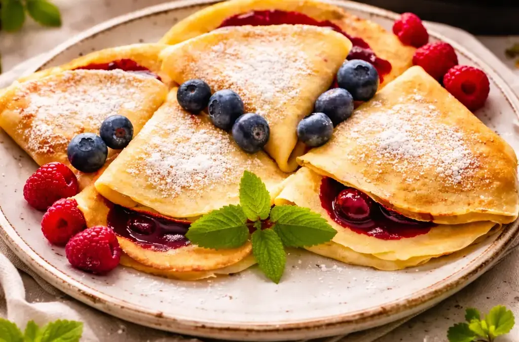 Granola selbst gemacht mit Datteln Crêpes Grundrezept