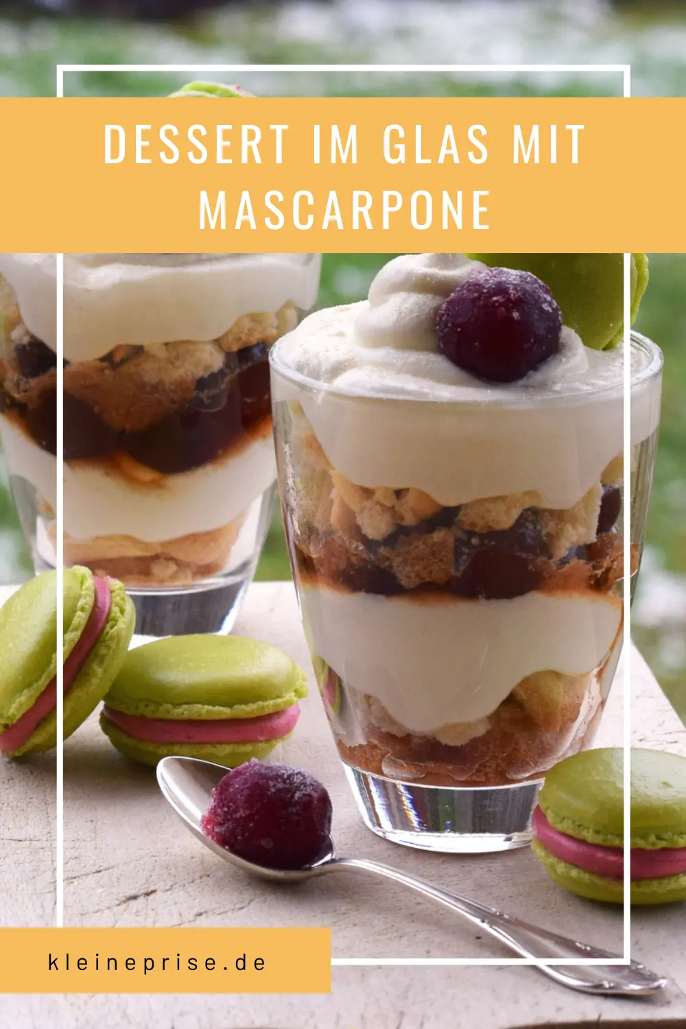 Pinterest: Dessert im Glas mit Mascarpone