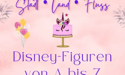 Disney-Figuren von A bis Z – Stadt Land Fluss