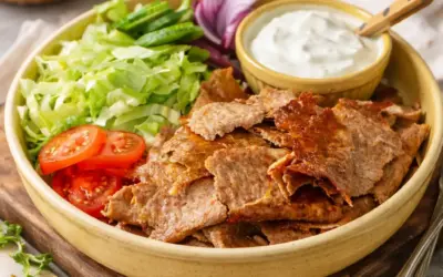 Einfache Rezepte und Spielideen für Kinder Döner im Airfryer