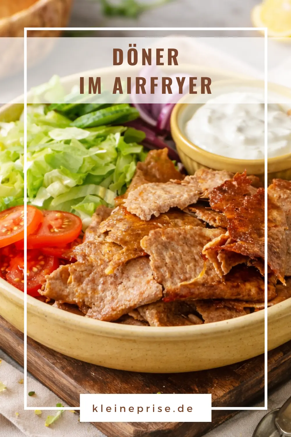 Pinterest: Döner im Airfryer – Rezept Pinterest: Döner im Airfryer