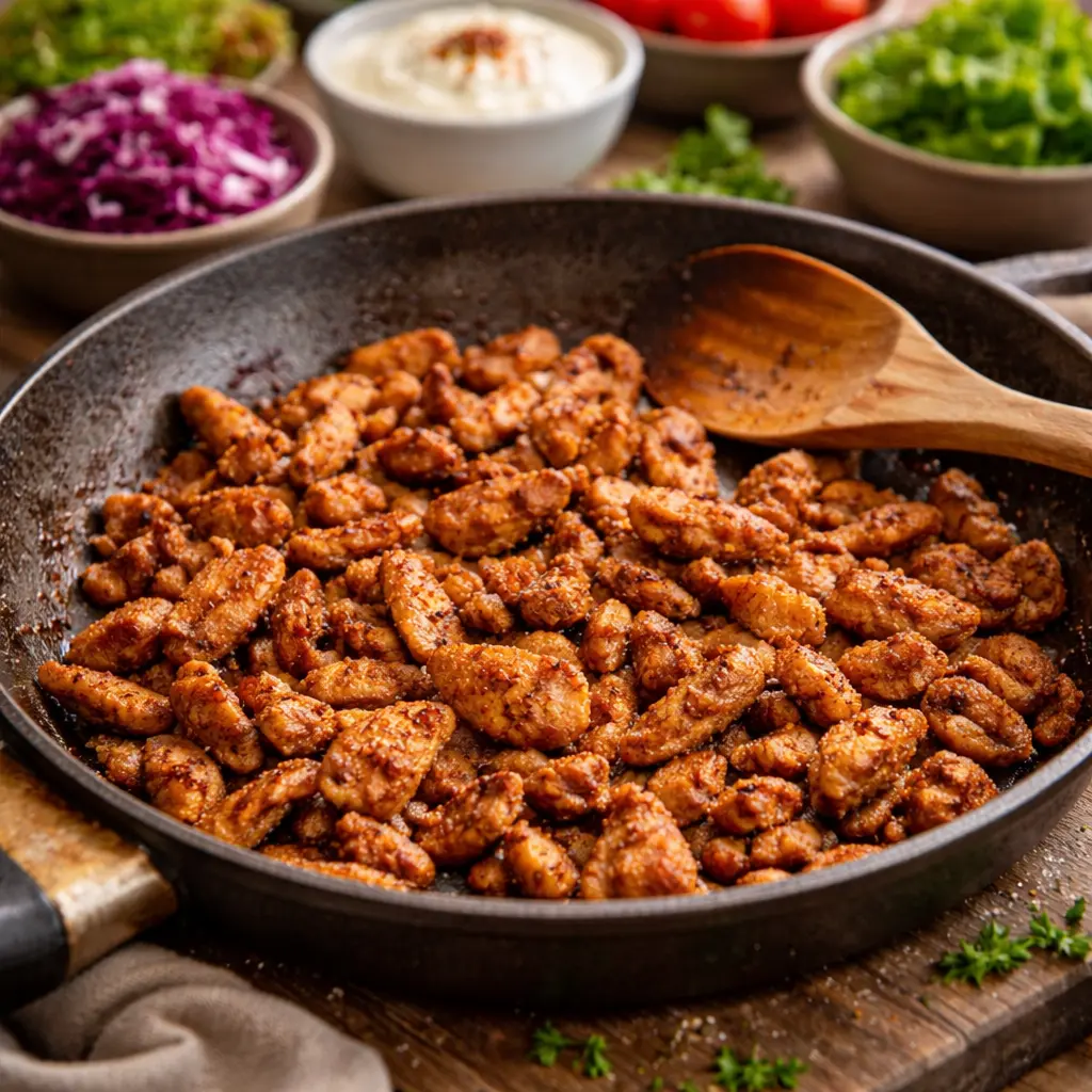 Döner selber machen – Fleisch Rezept Döner selber machen Fleisch