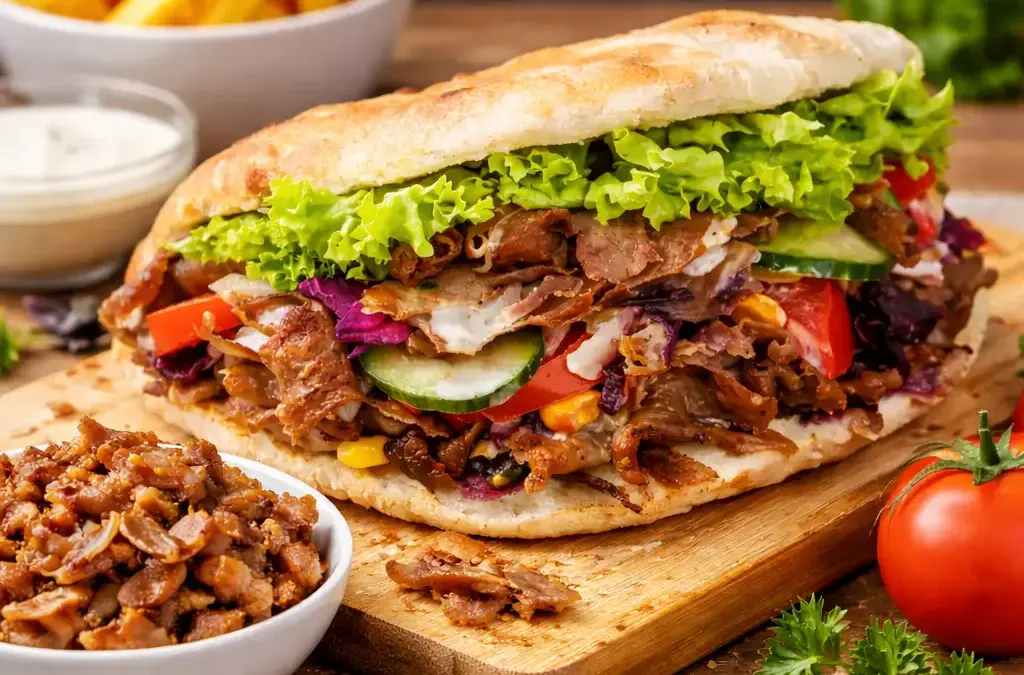 Rotkohl für Döner zubereiten Dönerfleisch einfrieren