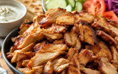 Backpapier Döner selber machen Dönerfleisch wie vom Imbiss – saftig, würzig und einfach aus der Pfanne
