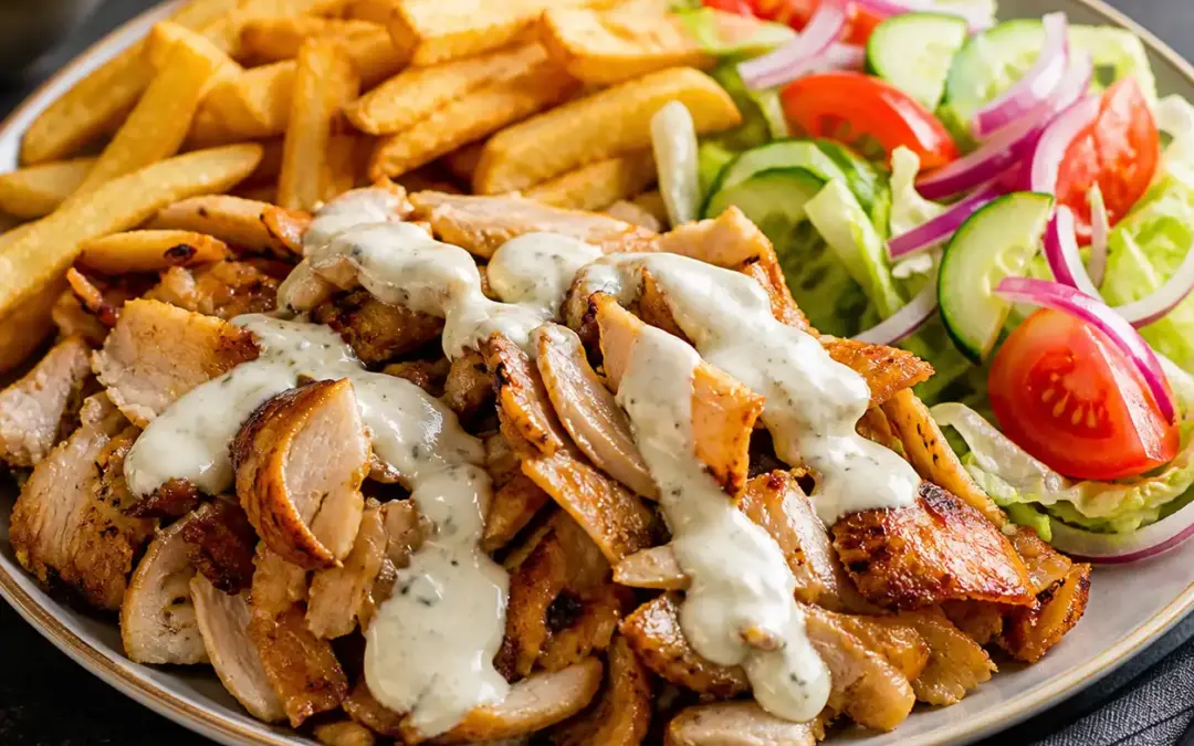 3 Dönersoßen – (Scharfe, Kräuter und Curry Soße) Dönerteller selber machen wie vom Imbiss