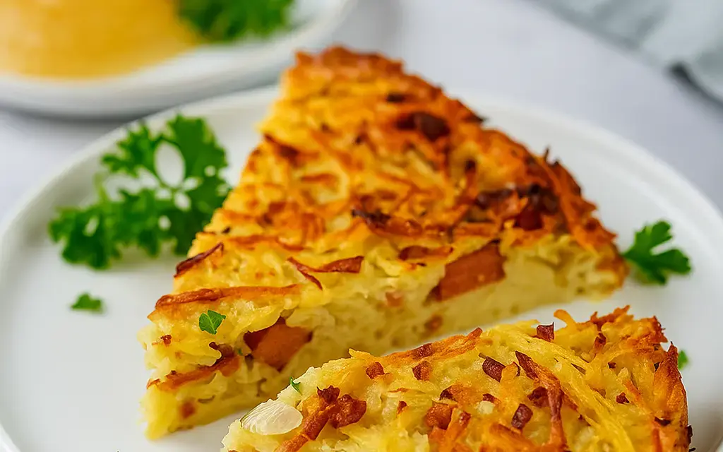 Döppekooche Rezept – Rheinischer Kartoffelauflauf