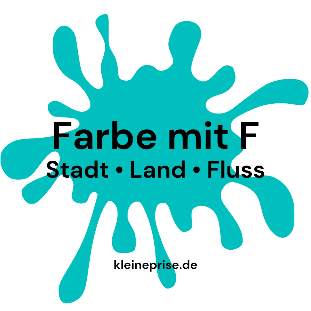 Farbe mit F