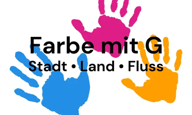 Farbe mit G – Stadt Land Fluss