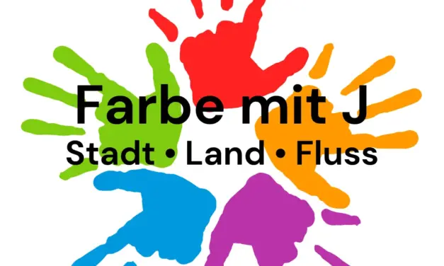 Farbe mit J – Stadt Land Fluss