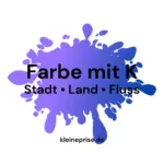 Farbe mit K – Stadt Land Fluss