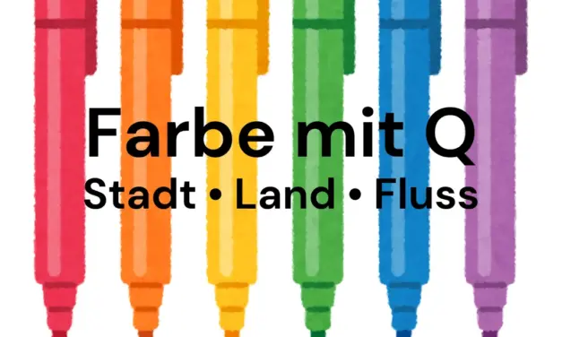 Farbe mit Q – Stadt Land Fluss