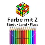 Farbe mit Z – Stadt Land Fluss