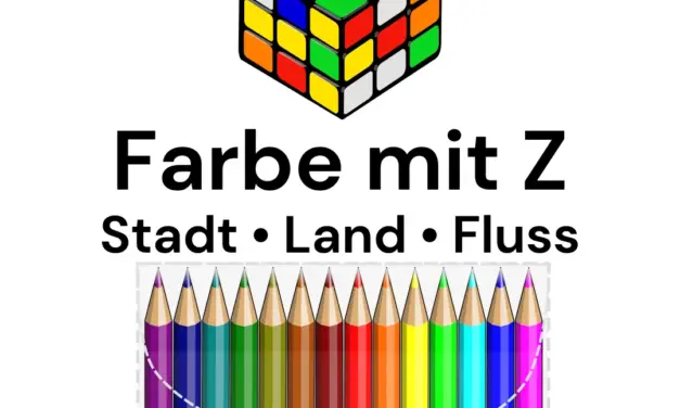 Farbe mit Z – Stadt Land Fluss