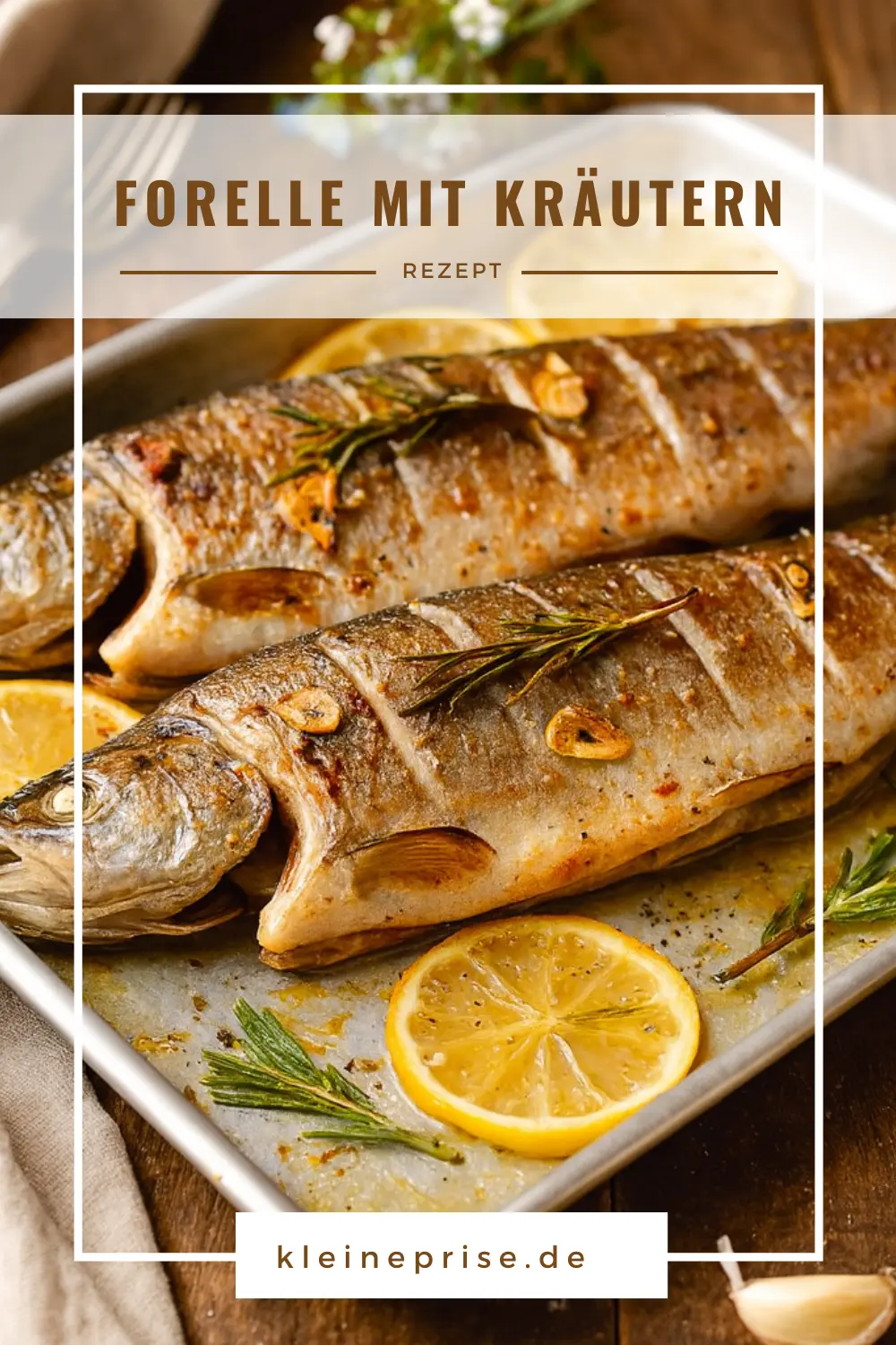 Pinterest: Forelle mit Kräutern