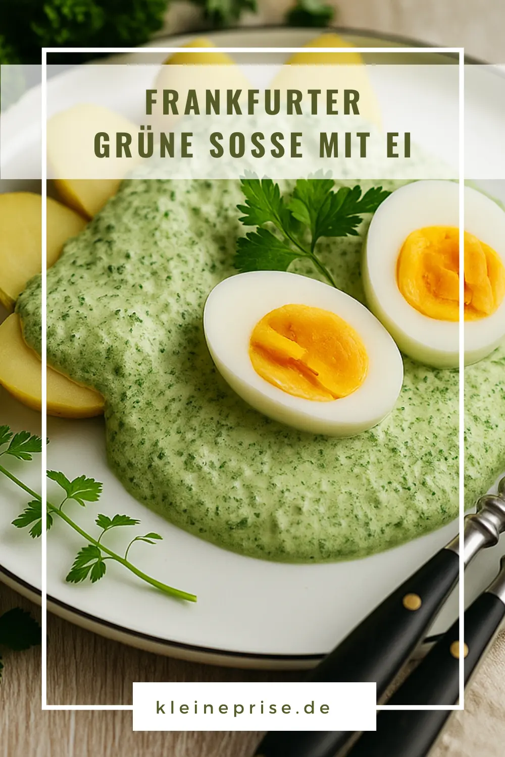 Pinterest: Frankfurter Grüne Soße mit Ei