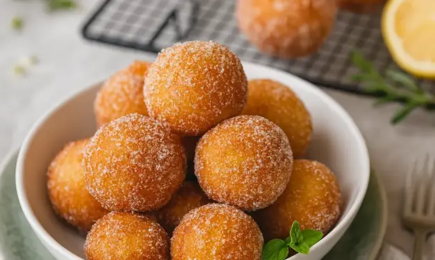 Frittierte Quarkbällchen – einfaches Rezept