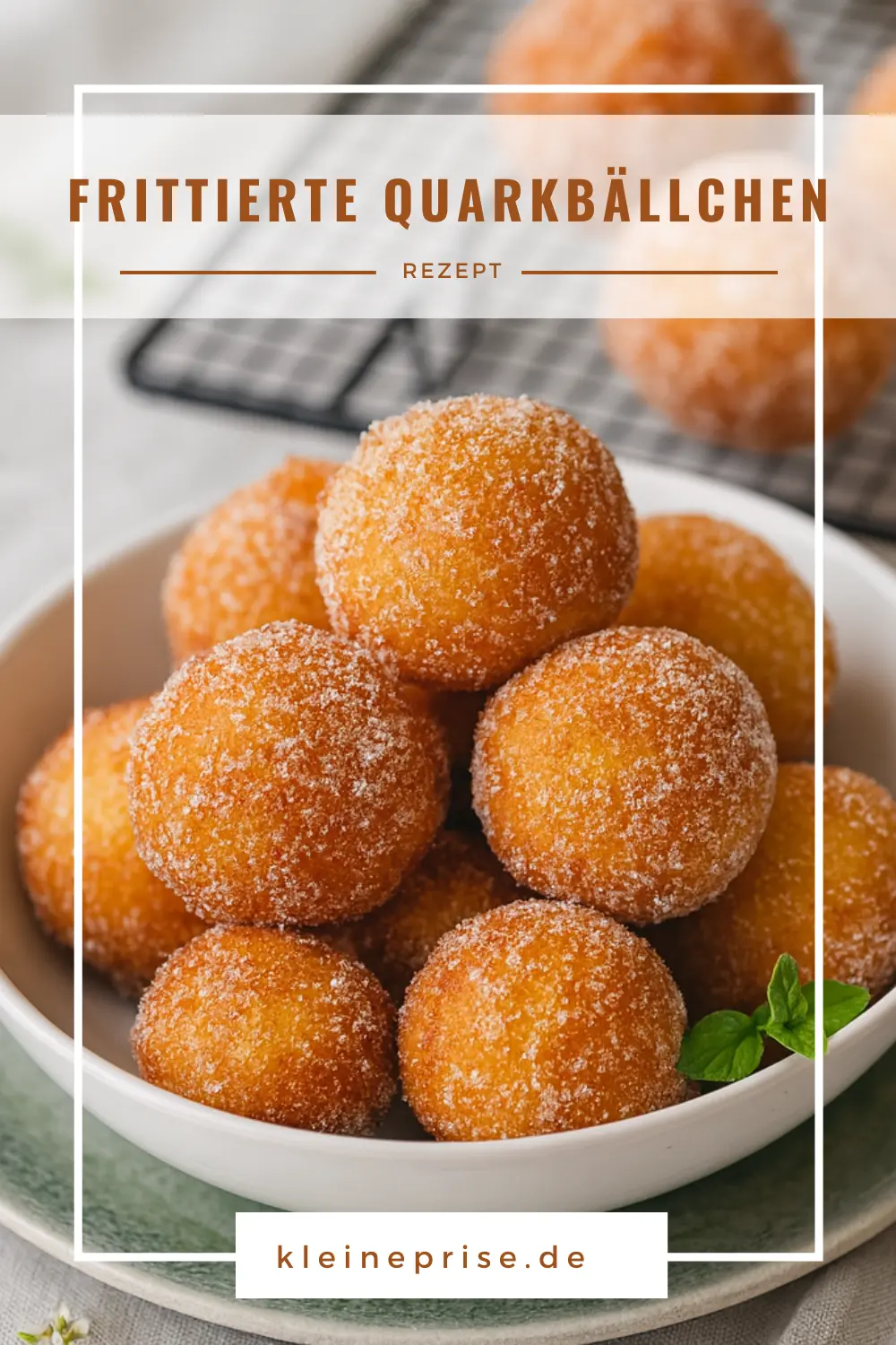 Pinterest: Frittierte Quarkbällchen