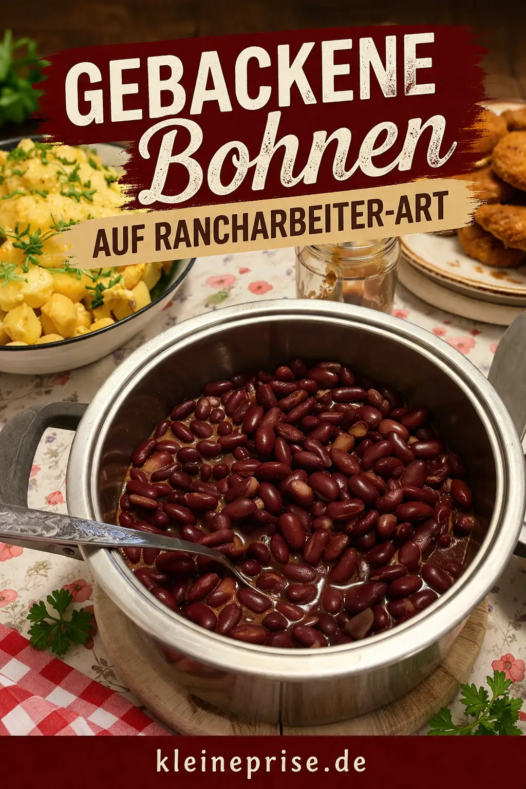Pinterest: Gebackene Bohnen auf Rancharbeiter Art – Rezept Pinterest: Gebackene Bohnen auf Rancharbeiter Art