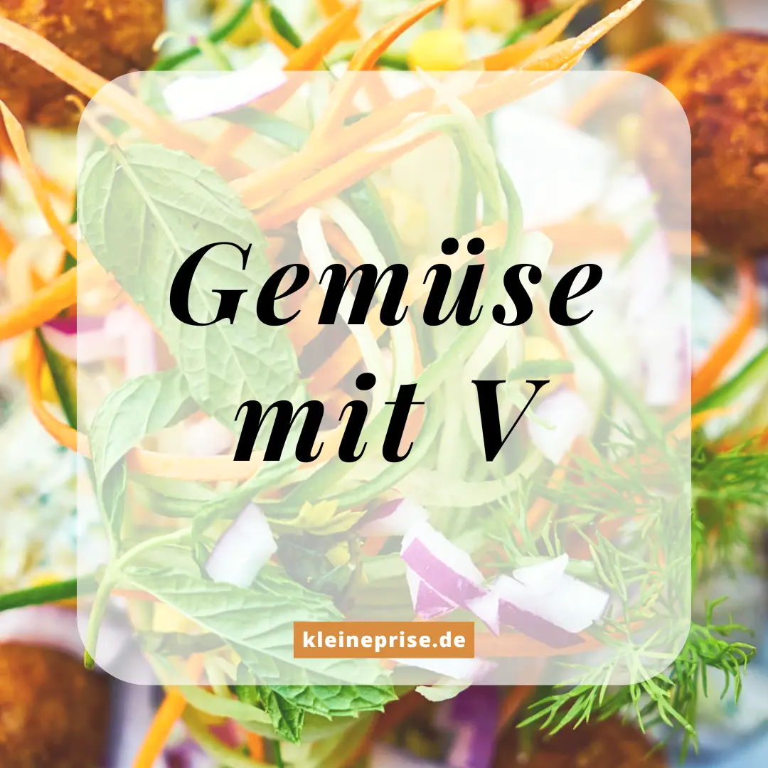 Gemüse mit V