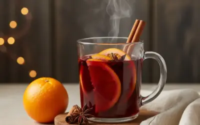 Karamellkekse selber machen: Leckeres Karamell Gebäck Glühwein mit Zimt und Orangen