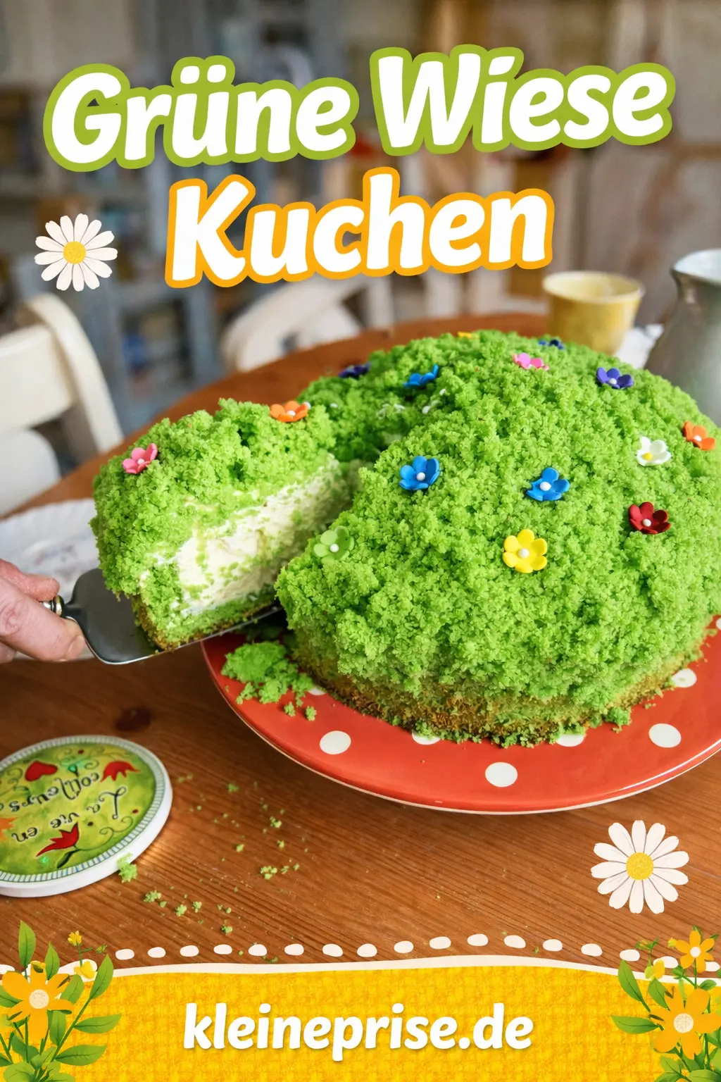 Pinterest: Grüne Wiese Kuchen – Rezept Pinterest: Grüne Wiese Kuchen