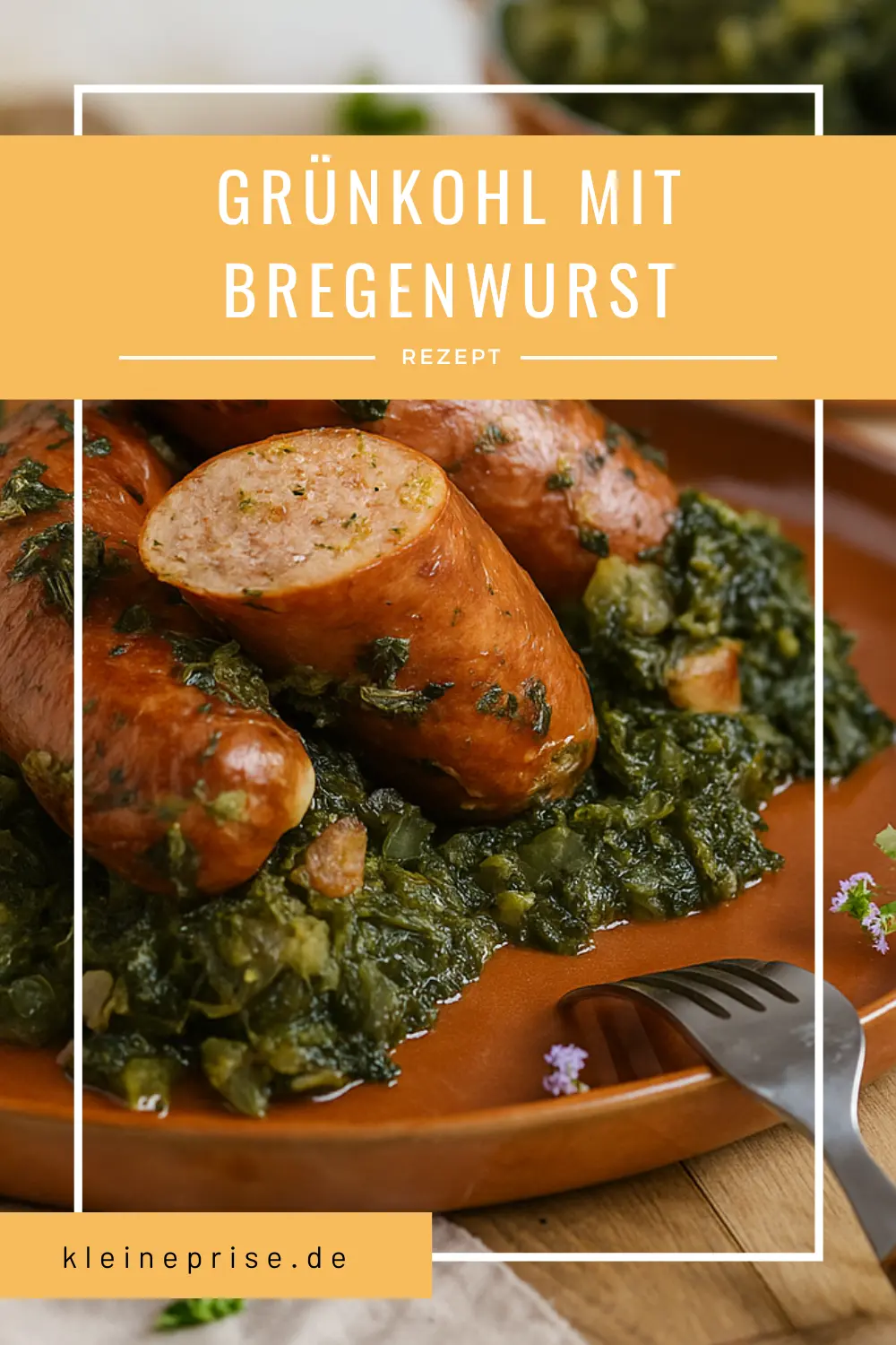 Pinterest: Grünkohl mit Bregenwurst