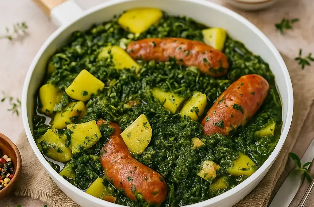 Grünkohl mit Mettwurst