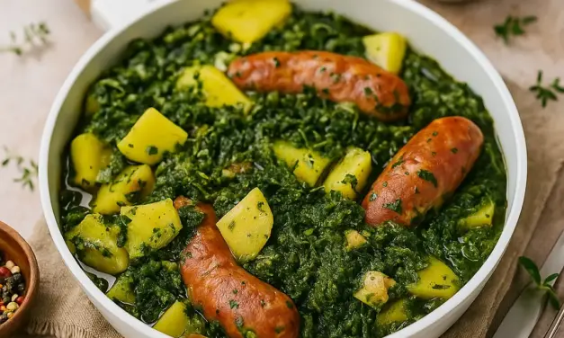 Grünkohl mit Mettwurst