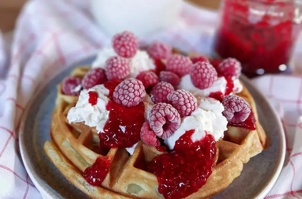 Himbeersauce aus gefrorenen Himbeeren