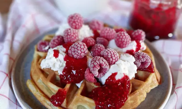 Himbeersauce aus gefrorenen Himbeeren