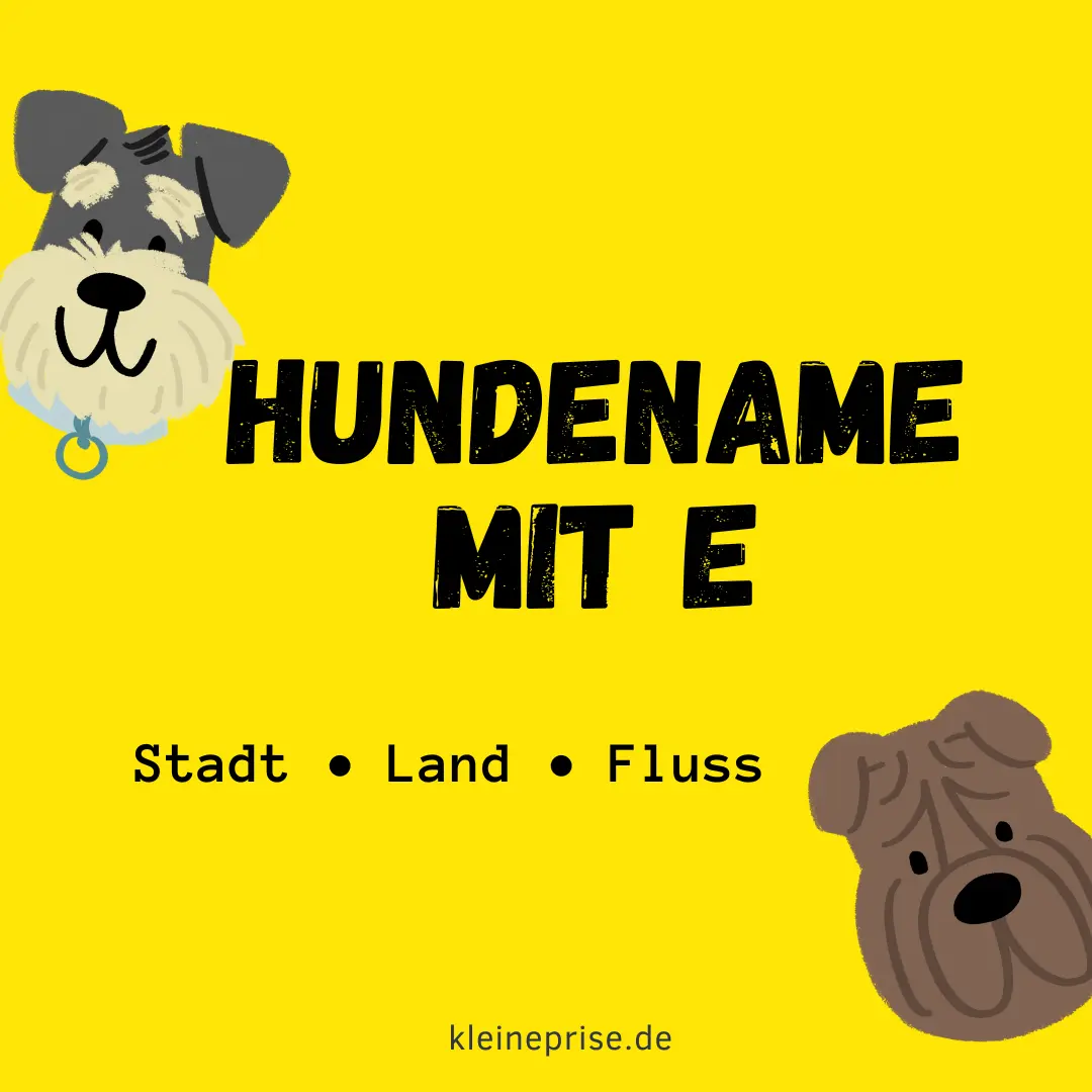 Hundename mit E – Stadt Land Fluss Hundename mit E